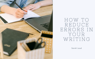 How To Reduce Errors In Your Writing